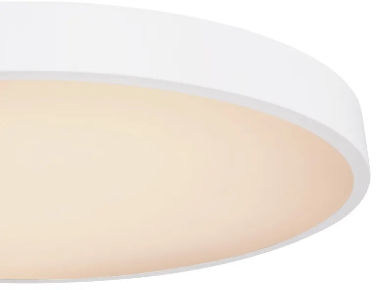 Plafoniera LED dimabila cu telecomanda design modern WISS alb 41744-48 GL