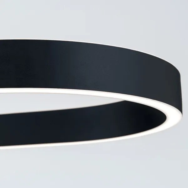 Orion - Lustră LED suspendată pe cablu CARRARA, 80W/230V, 2700/3000/4000K, negru