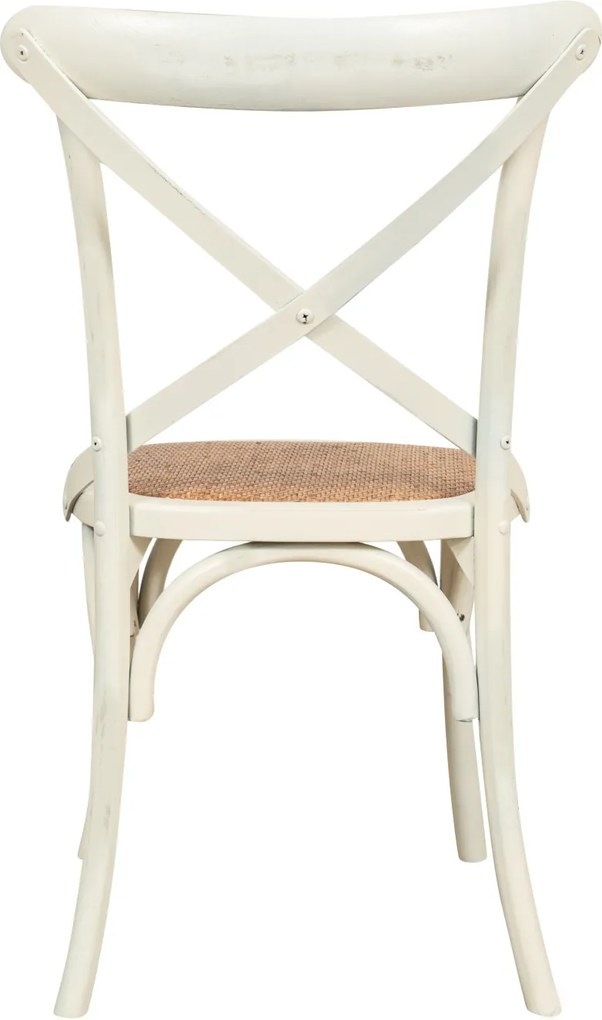 Scaun Thonet din lemn masiv si sezut din ratan