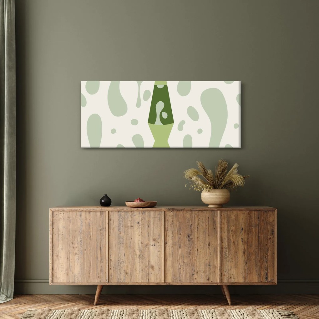 Tablou - Hippies, lampa de lavă (120x50 cm)