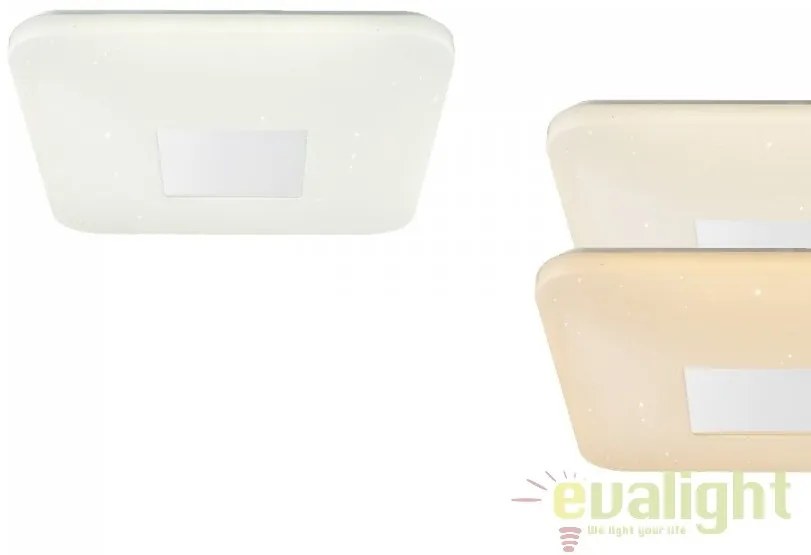 Plafoniera LED cu telecomanda design modern Turkana I 41337-24 GL