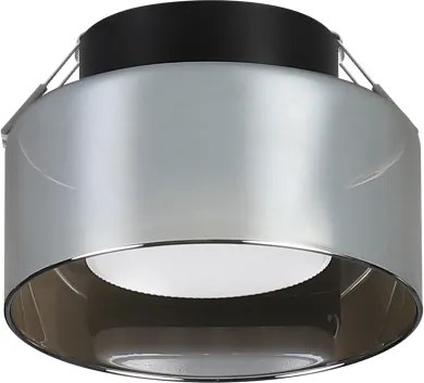 Brilagi-LED Lampă LED RGB încastrată dimmabilă AURA LUX 1xGX53/14W/230V Wi-Fi Tuya negru/fumuriu