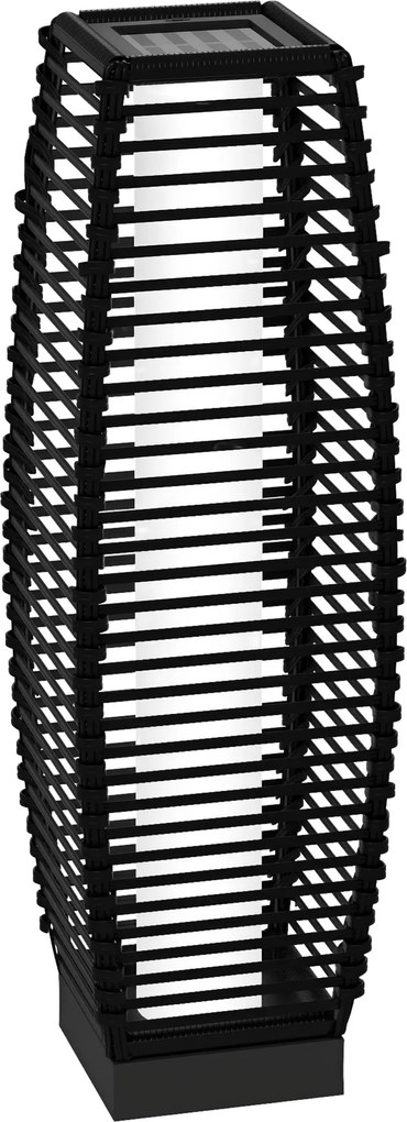 Outsunny Lampadar solar, Lampa de exterior pentru gradina Lampa pentru alee si iluminat decoratic cu lumini LED | Aosom Romania