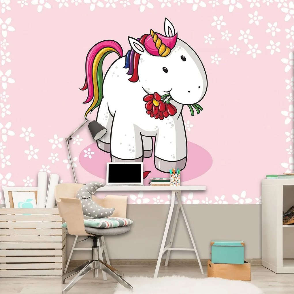 Fototapet - Unicorn (254x184 cm)