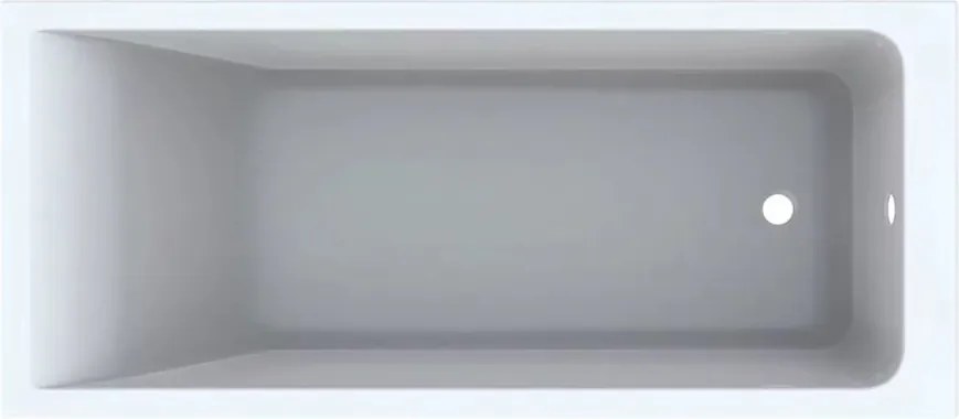 Cada baie dreptunghiulara Geberit Selnova Square 160x70 cm