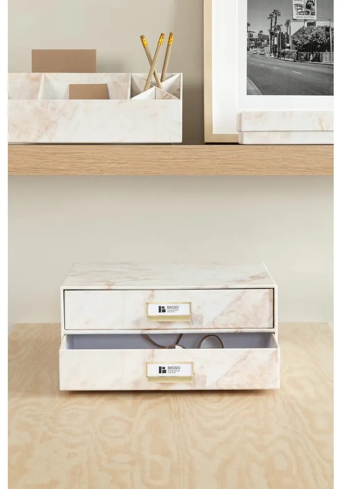 Organizator pentru sertar din carton Birger Paper Laminate – Bigso