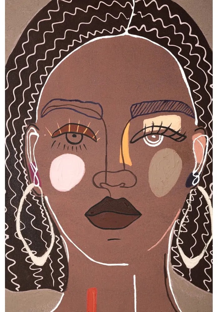 Tablou 80x100 cm Tribal – Mauro Ferretti