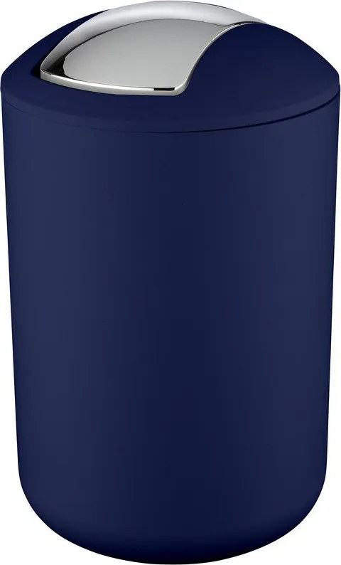 Coș de gunoi BRASIL, 6,5 l, WENKO, albastru || bleumarin