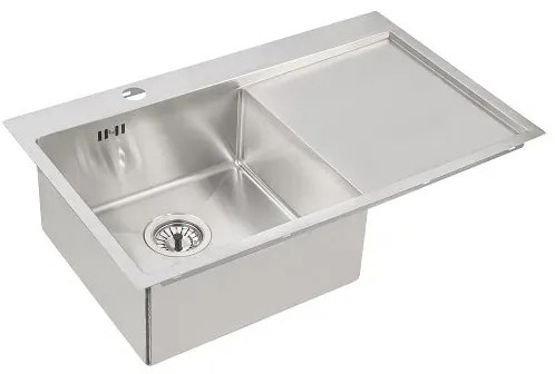 Chiuvetă de bucătărie ALVEUS 1124384 QUARTO 78x48 cm crom