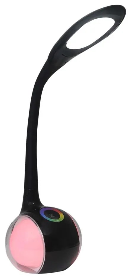 Lampă LED RGBW tactilă dimabilă de masă COSMOS LED/6,5W/230V negru
