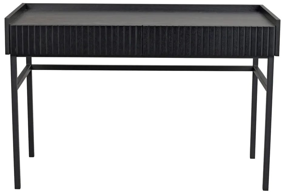 Birou cu blat cu aspect de lemn de stejar 120x61 cm Halifax - Rowico