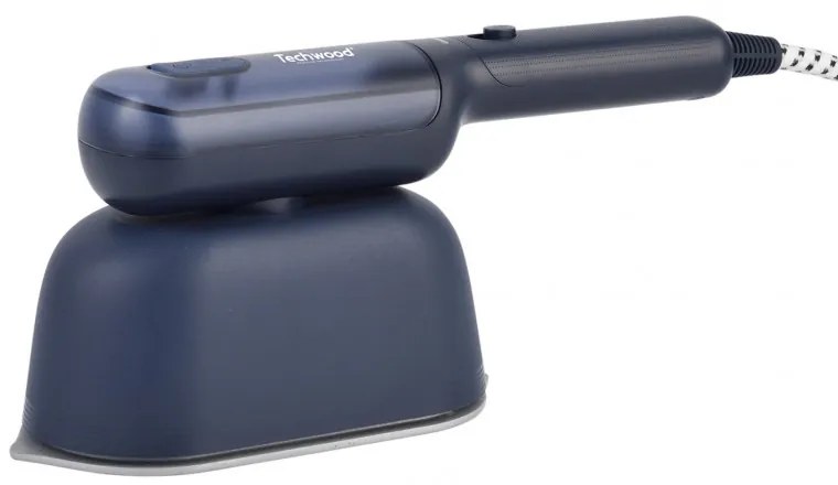 Aparat de calcat cu aburi Techwood TDV-1204F, 1200W, 110 ml, 17 g/min, Verticals si orizontală, Albastru închis
