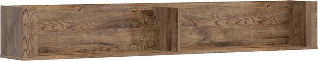 Raft TORIN, stejar ribbeck, PAL, 180x27x27 cm