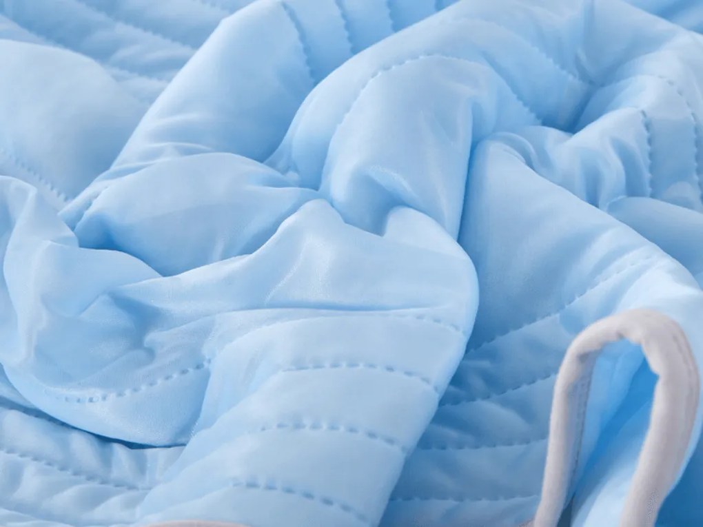 Pilota de vara racoritoare CELIA, albastru Dimensiune: 140 x 200 cm