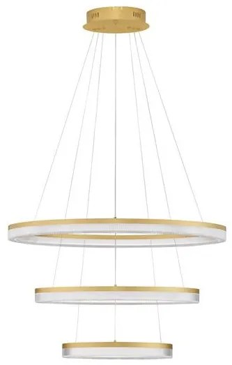 Lustra suspendata LED CCT design circular Luana 80cm NVL-9130637