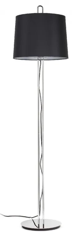 Lampadar / Lampa de podea moderna design elegant MONTREAL crom/negru