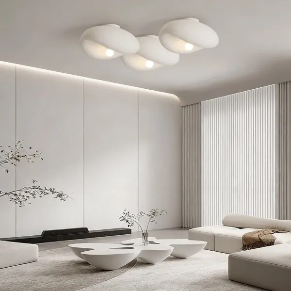 BRILAGI - Plafonieră WABI SABI 1xE27/60W/230V Ø 40 cm albă