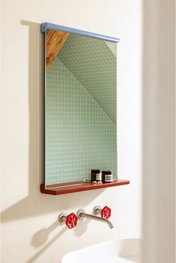 Oglindă de perete cu raft 50x75 cm Lun – noo.ma