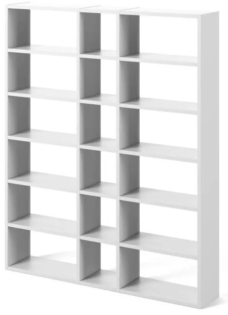 Bibliotecă TemaHome Pombal, lățime 182 cm, alb