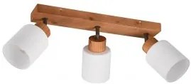 Plafoniera rustica 3 becuri E14 Assam R81113030 Trio