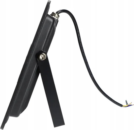 Proiector LED exterior 200W, 230V, 4500K, IP65, negru