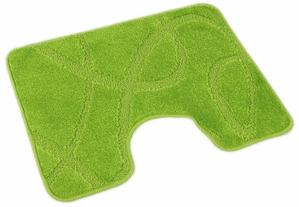 Covoraș pentru WC Kvalitex Elipse verde, 60 x 50cm