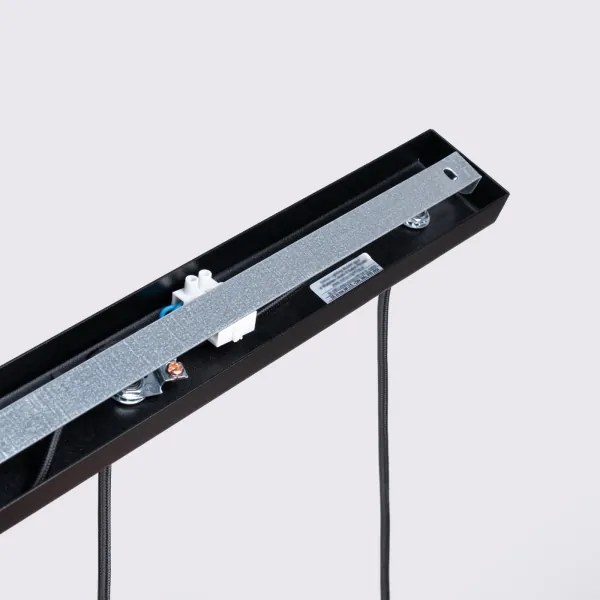 Lustră pe cablu Sollux SL.1575 KARBON 3xGU10/10W/230V negru