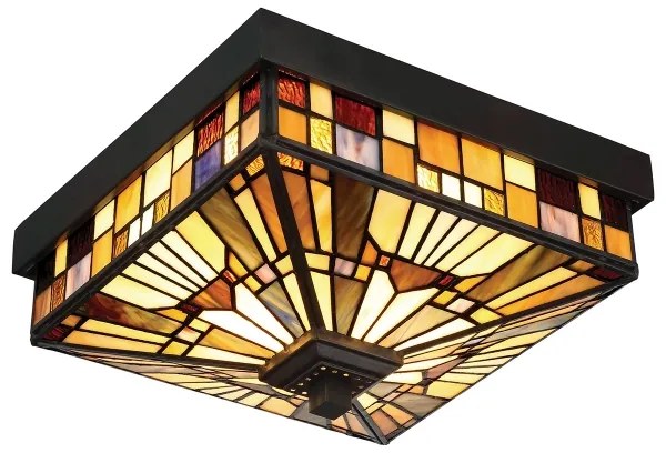 Plafonieră de exterior INGLENOOK Elstead QZ-INGLENOOK-F - 2xE27/60W/230V IP44