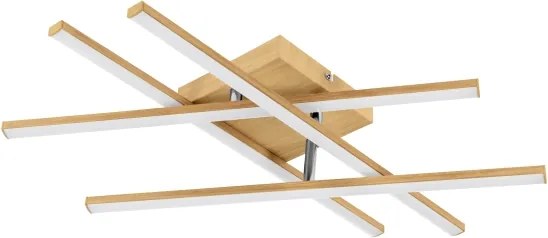 Eglo 901104 - Plafonieră LED LASANA LED/20,5W/230V aurie