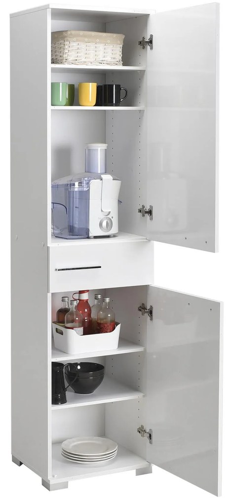 Dulap cu rafturi Adronetta (alb). 1108582