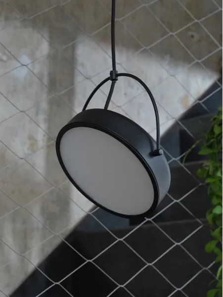 Osram - Lampă suspendată LED pe cablu DECOR PUCK LED/12W/230V CRI 90 neagră