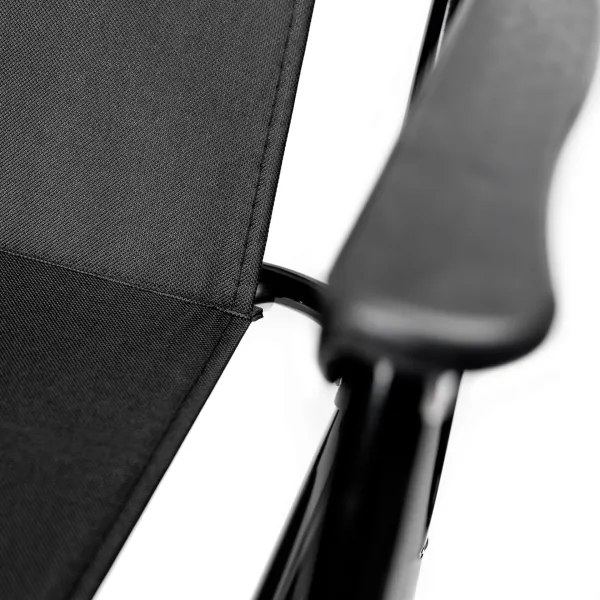 Scaun pliabil de drumeție negru