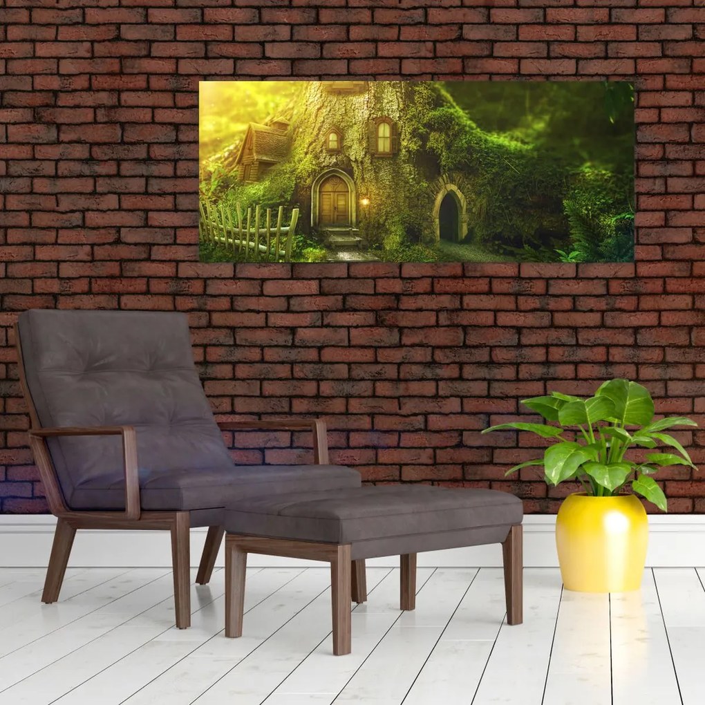 Tablou - Pădure de poveste (120x50 cm)