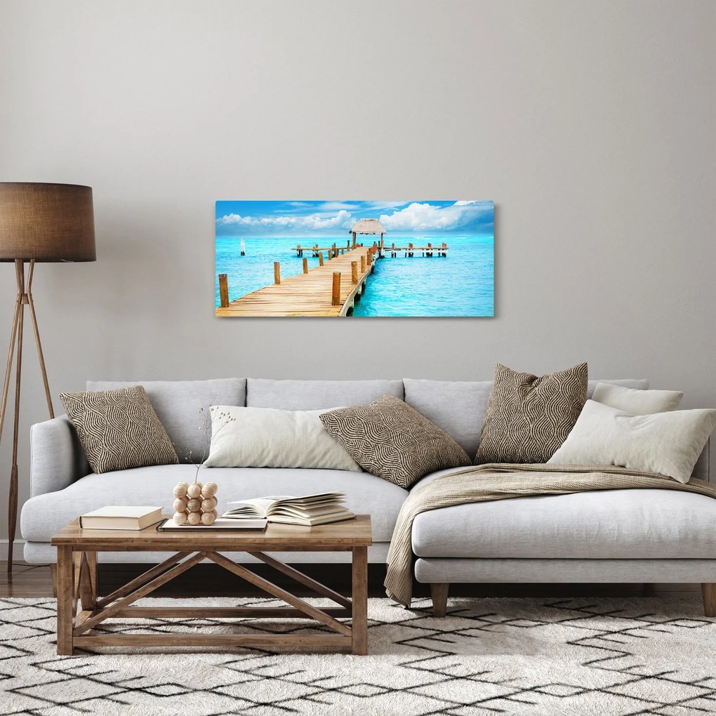 Tablou - Ponton (120x50 cm)