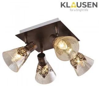Plafoniera clasica 4 becuri E14 TESORO KL6460 KLAUSEN