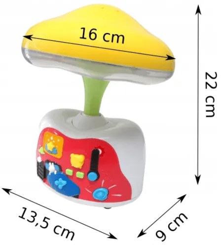 Lampă de noapte - proiector MUSHROOM