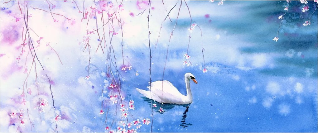 Tablou - Lacul magic (120x50 cm)