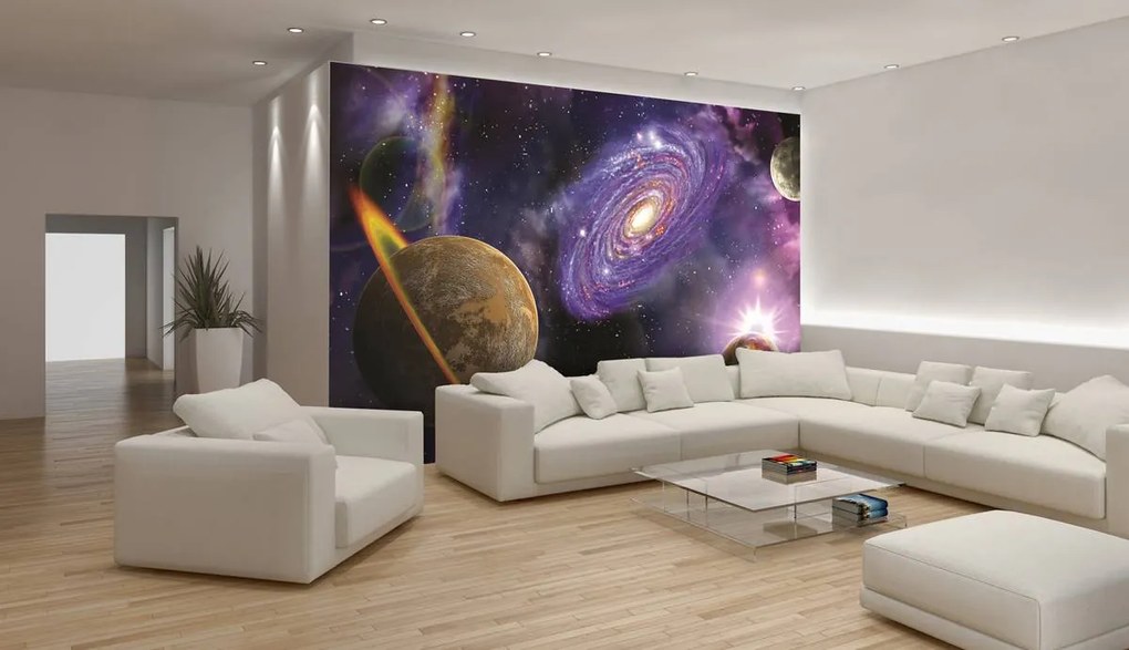 Fototapet - Planete cosmice (254x184 cm)
