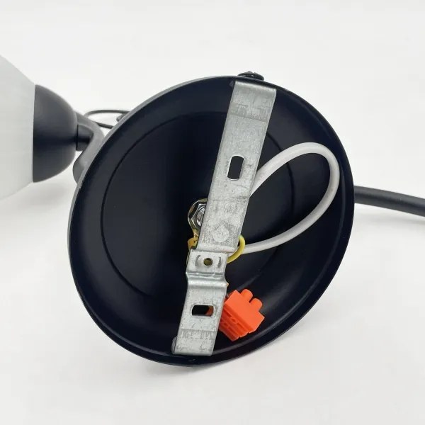 Aplica de perete RETRO 1x E27/60W/230V negru/alb