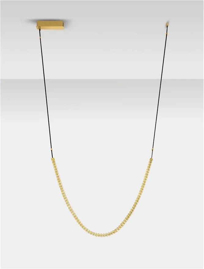 Lustra LED suspendata design elegant LAZURA