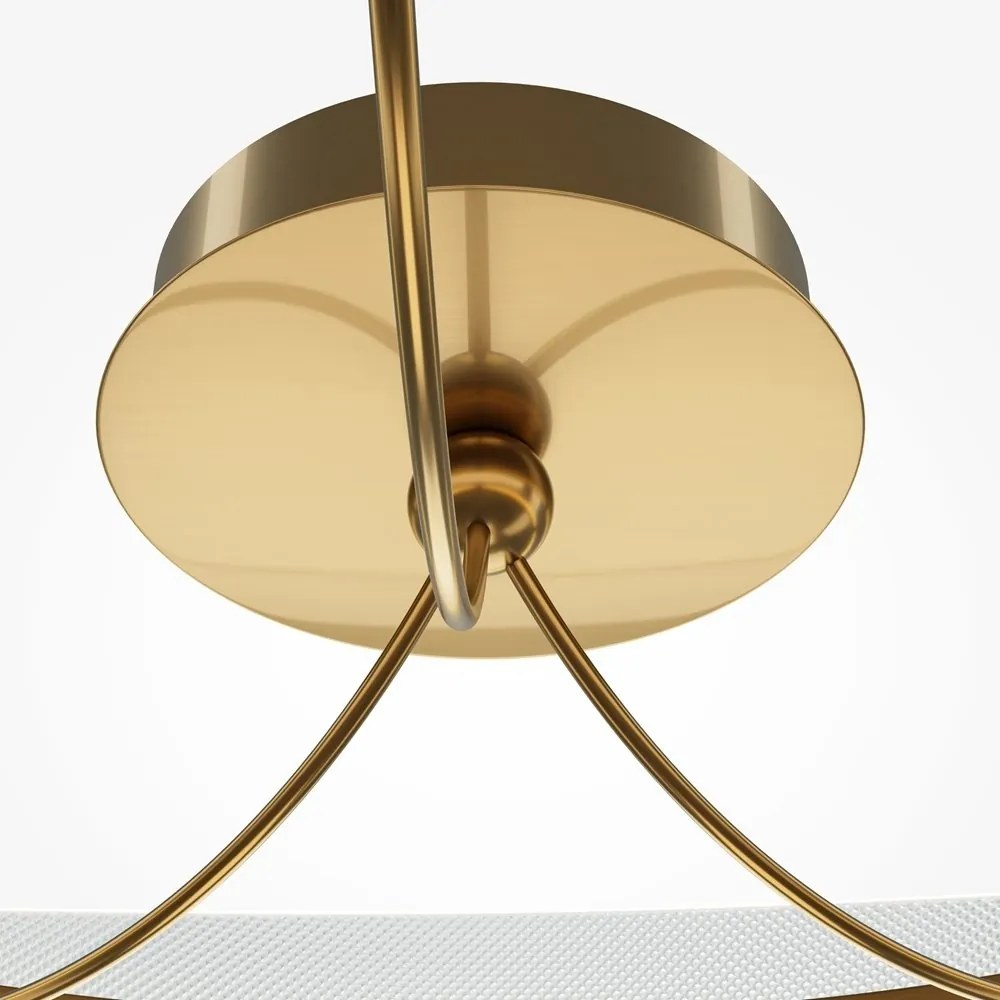 Lustra LED aplicata design decorativ Breeze