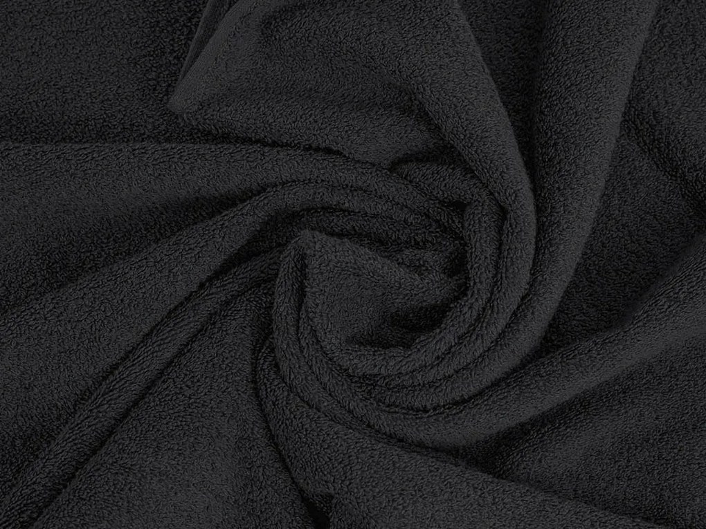 Prosop CLARYSSE ELEGANCE 60x110 cm antracit, 100% bumbac