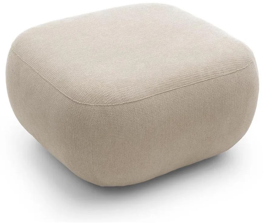 Taburet OLBIA, 75x75 cm, bej