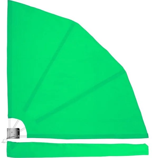 STILISTA Paravan de balcon, 140 x 140 cm, verde