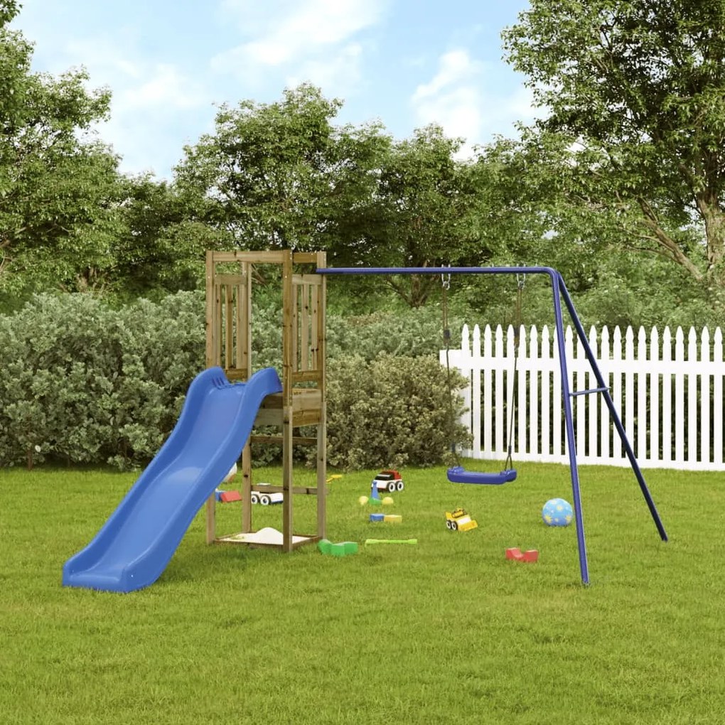 Set de joaca pentru exterior, lemn de pin impregnat
