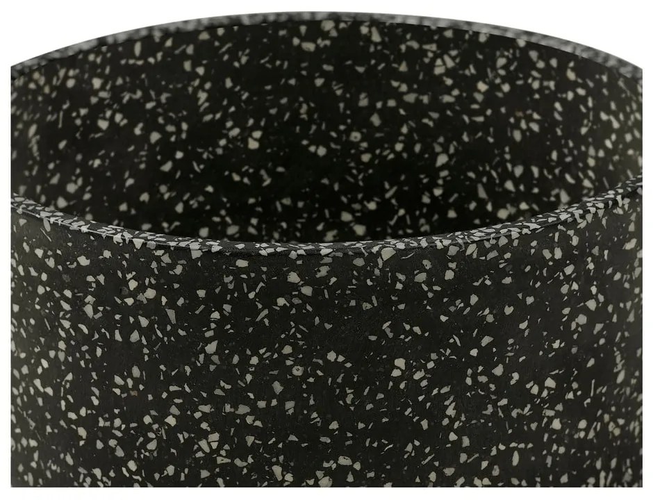 Set 2 ghivece gri închis Bonami Selection Terrazzo