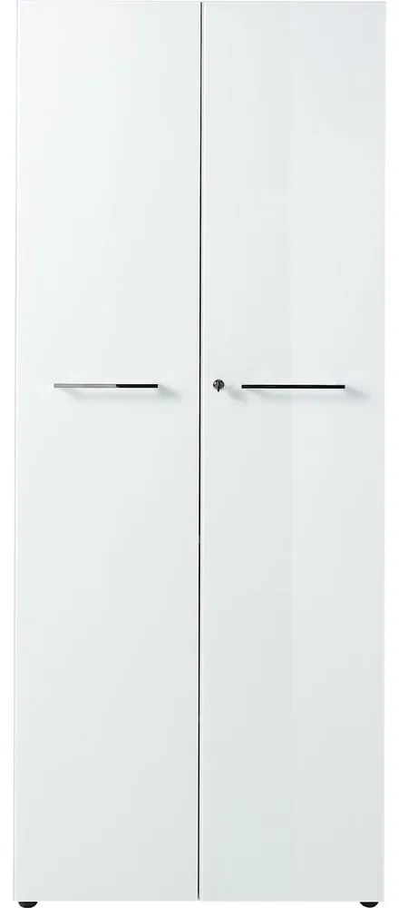 Șifonier alb cu aspect de lemn de stejar 80x196 cm Monteria – Germania