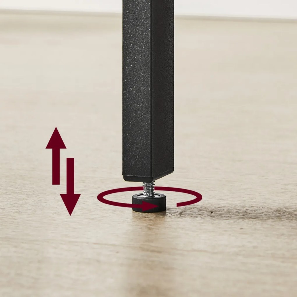 Masuta de cafea cu sertar TAYLOR ARTISAN 40x40 cm