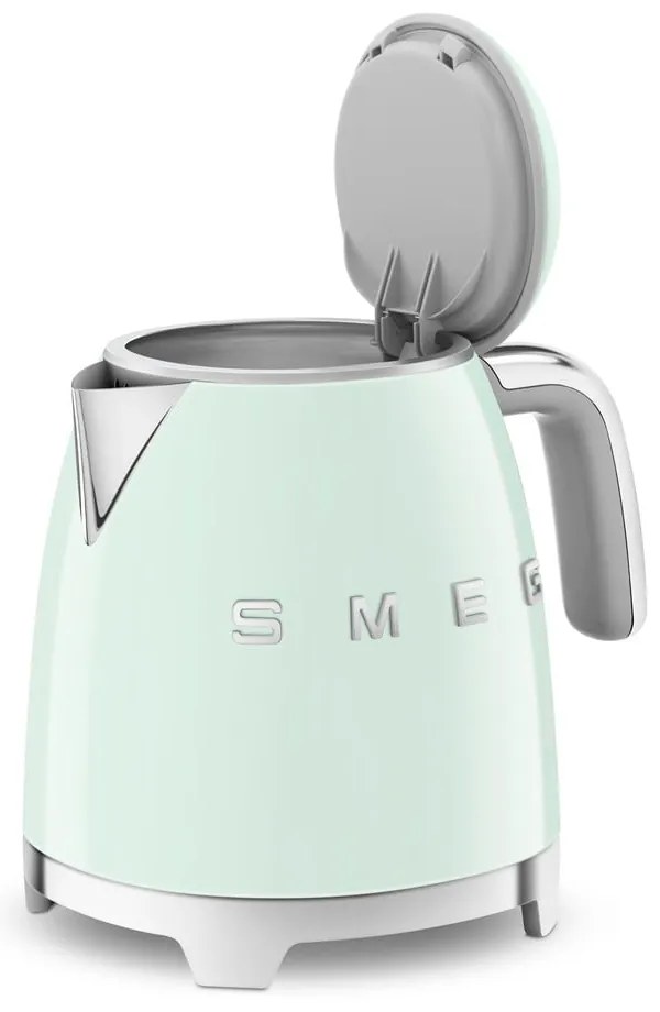 Ceainic electric verde deschis din oțel inoxidabil 800 ml Retro Style – SMEG