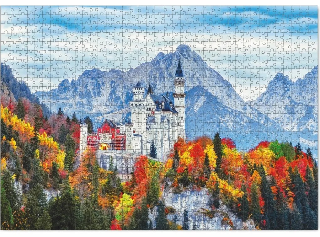 Dodo Puzzle Castelul Neuschwanstein, 1000 piese